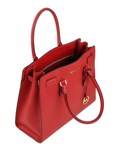 michael kors red bag with gold chain|michael kors purse with chain.